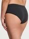 Трусики-хипстер женские Victoria's Secret Logo Cotton Hiphugger Panty черные r3q-whp-3tr фото 4