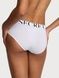 Трусики-хипстер женские хлопковые Victoria's Secret Logo Cotton Hiphugger Panty белые  uug-lfp-mtj фото 2