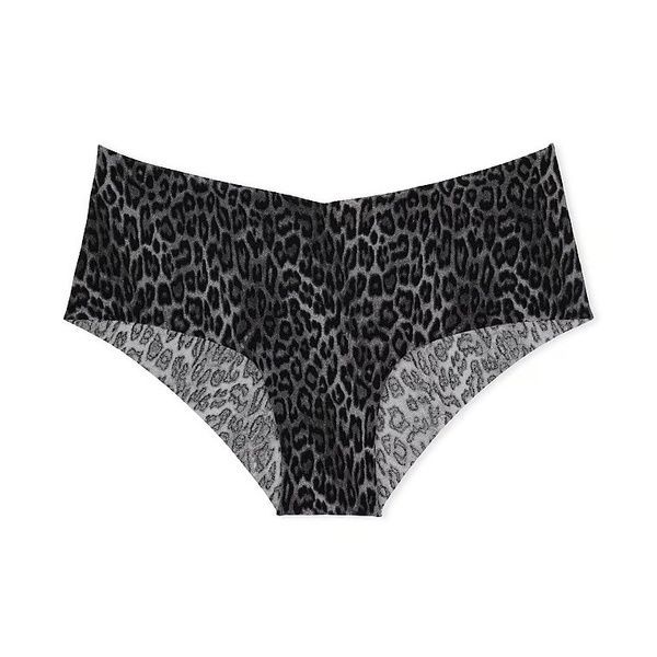 Трусики-чики женские бесшовные Victoria's Secret No-Show Lace-Trim Cheeky Panty леопардовые L sc9-if5-6ta фото