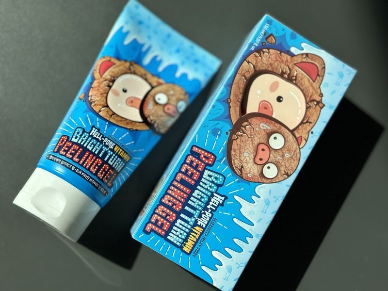 Пілінг-скатка для обличчя Elizavecca Hell-Pore Vitamin Brightturn Peeling Gel, 150 мл 0c8-276 фото