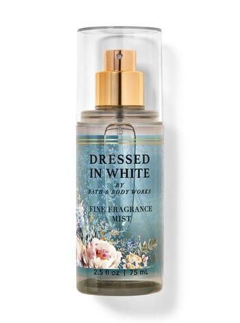 DRESSED IN WHITE - парфюмированный мини-мист для тела Bath&Body Works, 75 мл 9ac-i75 фото