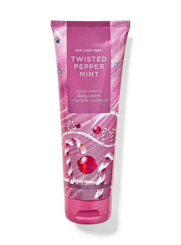 Крем для тела TWISTED PEPPERMINT Bath&Body Works, 226 г i44-90i фото