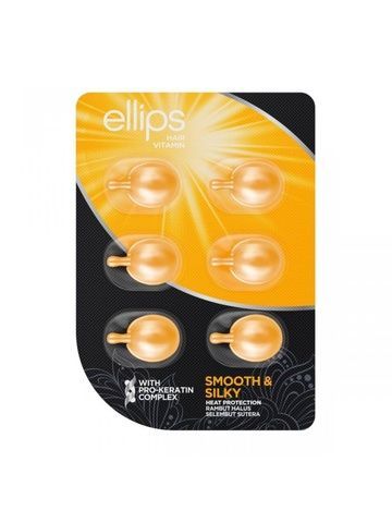 Сыворотка для волос Безупречный шелк Ellips Pro-Keratin Complex, 6 шт (по 1мл) 6s-7gh-m62 фото