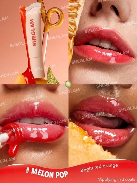 Набор увлажняющих блесков для губ Sheglam Crystal Glaze Moisturizing Lip Care Set, 4шт х 10мл 14b-0c8 фото