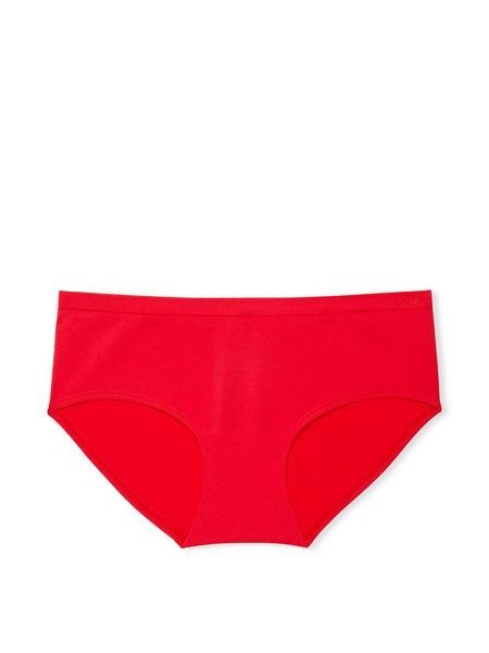 Трусики-хіпстер жіночі з мікрофібри PINK Victoria's Secret Seamless Hiphugger Panty червоні heb-j4z-sbt фото