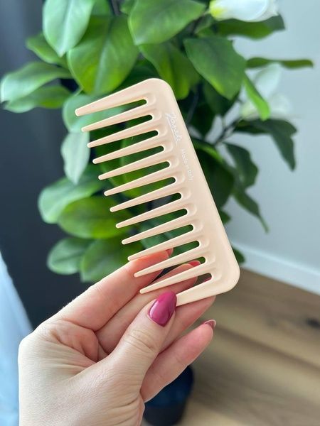 Мини-гребень для волос Janeke Mini Super Comb Персиковый 6x7-127-p9o фото