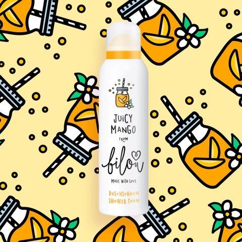 Juicy Mango - пенка для душа Bilou, 200 мл 1061087 фото