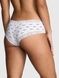 Трусики-чики женские хлопковые с кружевом&nbsp;PINK Victoria's Secret Wink Lace-Trim Cheeky Panty белые 6in-5o6-4od фото 3