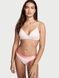 Трусики-стринги женские хлопковые Victoria's Secret Logo Cotton Thong Panty розовые y23-16s-08v фото 2