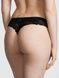 Трусики-стринги женские бесшовные PINK Victoria's Secret No-Show Thong Panty черные ejk-11g-u1e фото 3