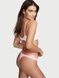 Трусики-стринги женские хлопковые Victoria's Secret Logo Cotton Thong Panty розовые y23-16s-08v фото 3