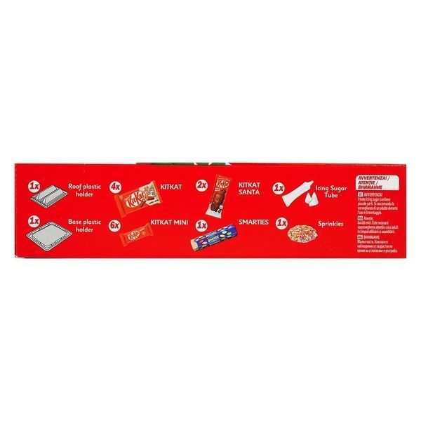 Новогодний подарочный набор KitKat Рождественский домик 461.2 г 520-2b4 фото