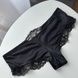 Трусики-чики женские люксовые Victoria's Secret черные fzq-c4m-36d фото 2