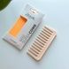Мини-гребень для волос Janeke Mini Super Comb Персиковый 6x7-127-p9o фото 1