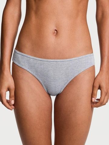 Трусики-бікіні жіночі Victoria's Secret Ultra-Fine Modal Bikini Panty сірі sbv-kiz-vsl фото