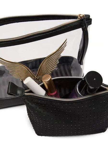 Косметичка черная Victoria's Secret Fashion Show Cosmetic Case 27145050 фото