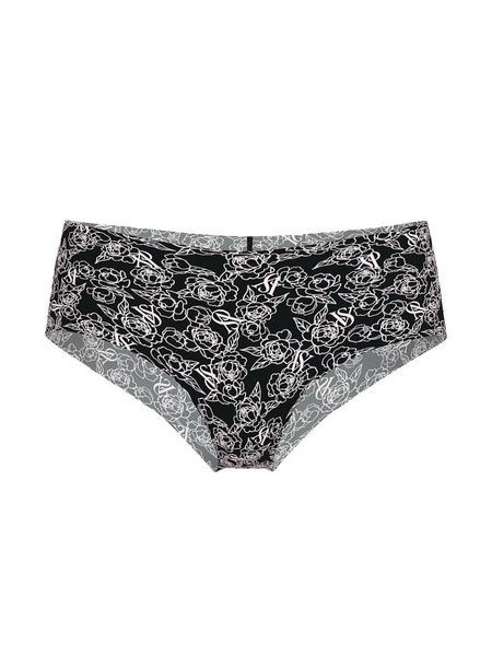Трусики-чики жіночі безшовні Victoria's Secret No-Show Cheeky Panty чорні q07-y3s-7pf фото