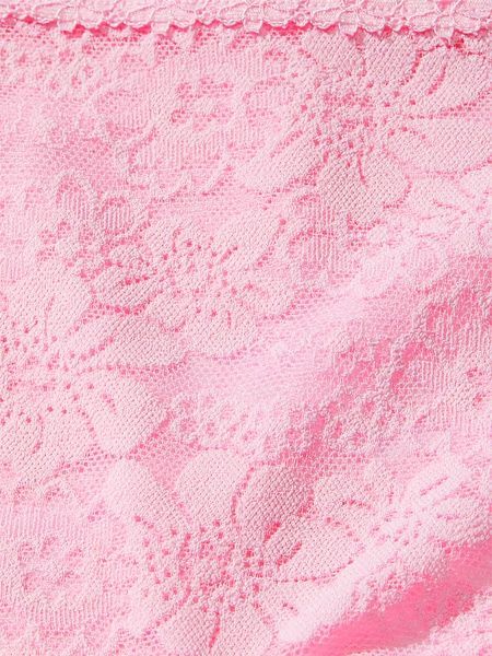 Трусики-стрінги мереживні жіночі PINK Victoria's Secret Wink V-String Panty рожеві bp0-80l-rol фото