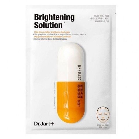 Осветляющая маска для лица Dr. Jart+ Dermask Micro Jet Brightening Solution 30 г 003-a33 фото