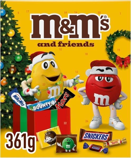 Адвент-календар M&M's Friends Advent Calendar 361 г i96-641 фото