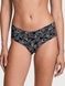 Трусики-чики жіночі безшовні Victoria's Secret No-Show Cheeky Panty чорні q07-y3s-7pf фото 1