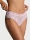 Трусики-чики женские кружевные Victoria's Secret Lace- Cheeky Panty белые  z1p-l3n-08l фото 1