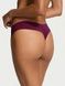 Трусики-стринги женские бесшовные Victoria's Secret No-Show Thong Panty бордовые 2vf-alp-00z фото 2