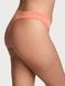 Трусики-стринги женские с микрофибры Victoria's Secret Seamless Eyelet Thong Panty персиковые vy5-hk4-mh5 фото 2