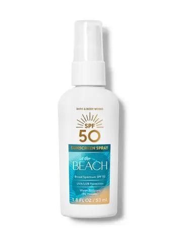 Солнцезащитный спрей SPF50 AT THE BEACH Bath&Body Works, 53 мл 42c-b63 фото