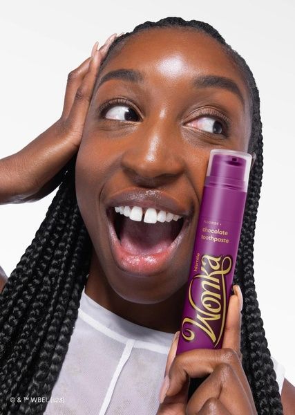 Зубная паста со вкусом шоколада hismile Wonka Chocolate Toothpaste 60 г 93572736 фото