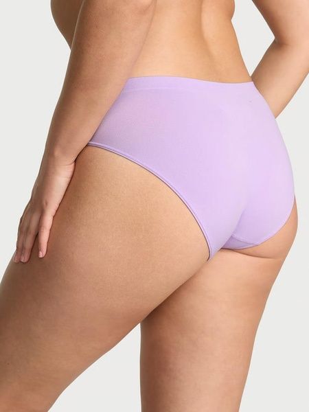 Трусики-бікіні жіночі з мікрофібри Victoria's Secret Seamless Bikini Panty бузкові k9m-u2i-wps фото