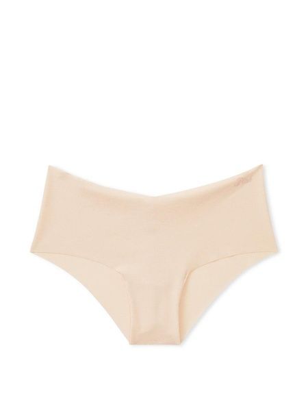 Трусики-чики женские бесшовные PINK Victoria's Secret No-Show Cheeky Panty бежевые  qur-8c8-0er фото