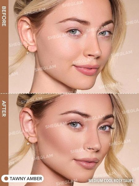 Рідкий кремовий контуринг, скульптор Sheglam Sun Sculpt Liquid Contour, 5.2 мл Tawny Amber 509-43c фото