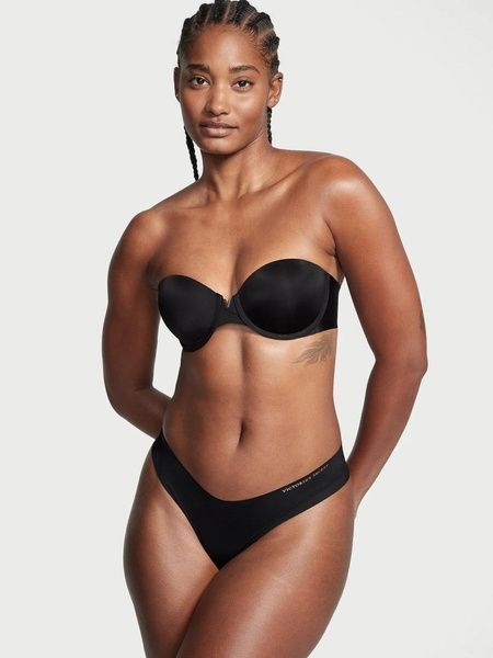 Бюстгальтер Victoria's Secret Lightly-Lined Strapless Bra чорний 34B(75B) ucw-kd3-k4a фото
