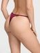 Трусики-стринги жіночі мереживні Victoria's Secret Lacie Sheer Heritage String Thong Panty&nbsp;бордові wgz-g5v-080 фото 3