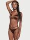 Трусики-стринги женские люксовые Victoria's Secret So Obsessed Strappy Thong Panty коричневые lq5-c06-7jr фото 2