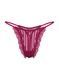 Трусики-стринги жіночі мереживні Victoria's Secret Lacie Sheer Heritage String Thong Panty&nbsp;бордові wgz-g5v-080 фото 2