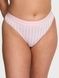 Трусики-стрінги жіночі бавовняні з логотипом Victoria's Secret Logo Cotton Thong Panty рожеві 261-6xb-m46 фото 1