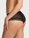 Трусики-чики жіночі мереживні Victoria's Secret Heart Lace Cheeky Panty чорні  l6p-zf4-hpf фото 3