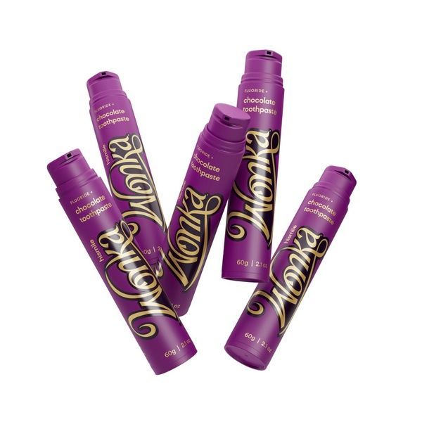 Зубная паста со вкусом шоколада hismile Wonka Chocolate Toothpaste 60 г 93572736 фото