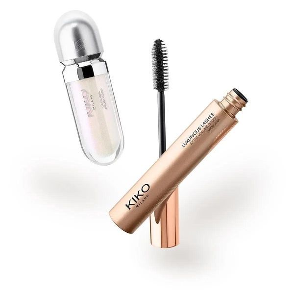 Подарунковий набір для макіяжу Kiko Milano Snow-Kissed Holiday Mountain Buddies Make Up Gift Set 7bb-i41 фото