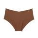 Трусики-чики женские бесшовные Victoria's Secret No-Show Cheeky Panty светло-коричнивые 6kw-6iv-hcp фото 3