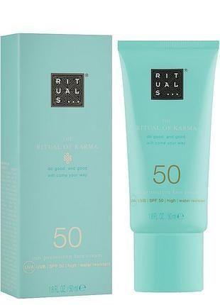 Сонцезахисний крем для обличчя Rituals The Ritual of Karma Sun Protection Face Cream 50, 50 мл 07i-b31 фото