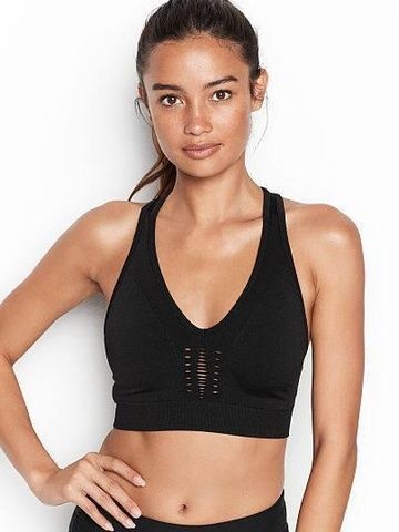 Спортивный топ Victoria's Secret Minimum Support Victoria Sport черный b44-ia0 фото