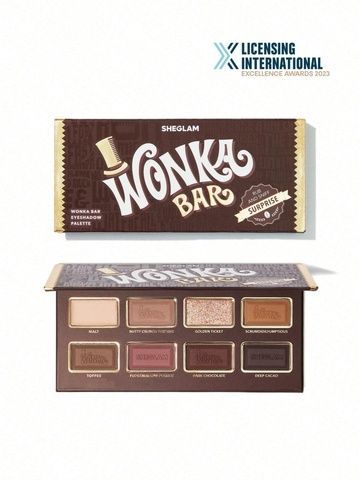 Палетка теней Sheglam Willy wonka Wonka Bar Eyeshadow Palette 094-830 фото