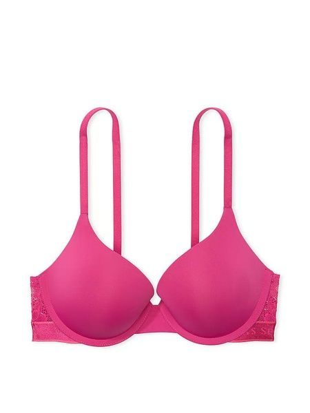 Бюстгальтер с пуш-ап Victoria's Secret розовый 5fl-mgu-xnx фото