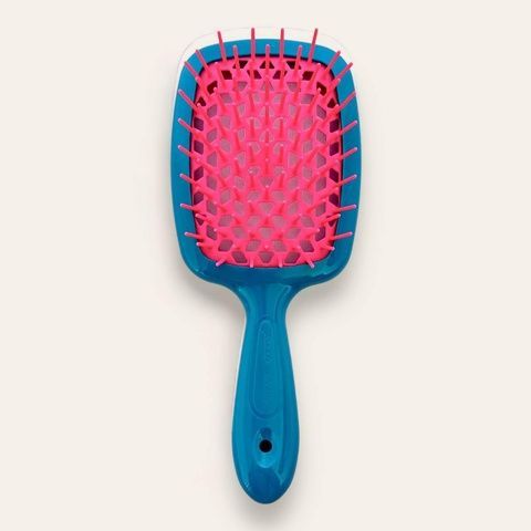 Щетка для волос Janeke Superbrush The Original Бирюзовый-Розовый 7fx-nqx-fps фото