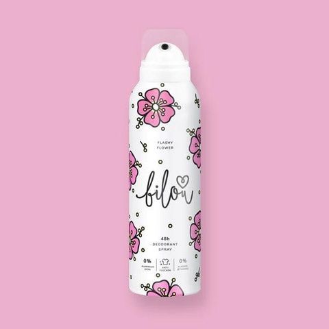 Дезодорант-спрей Bilou Deodorant Spray - Flashy Flower, 150мл 1i7-680 фото