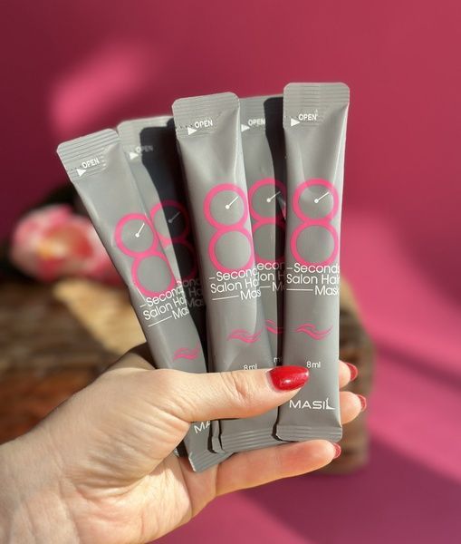 Маска для волосся, салонний ефект за 8 секунд Masil 8 Seconds Salon Hair Mask 8 мл 615-ba0 фото