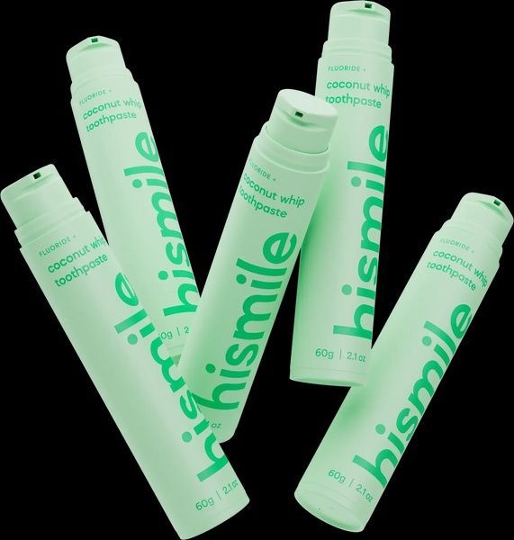 Зубна паста зі смаком кокосових вершків hismile Coconut Whip Toothpaste 60 г 5b5-757 фото